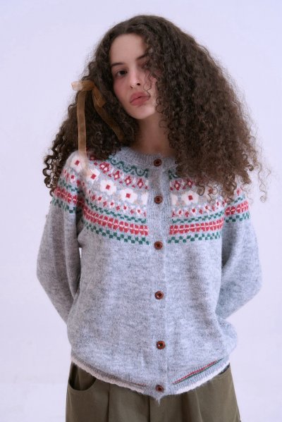 CANDY CARDIGAN (GREY)
