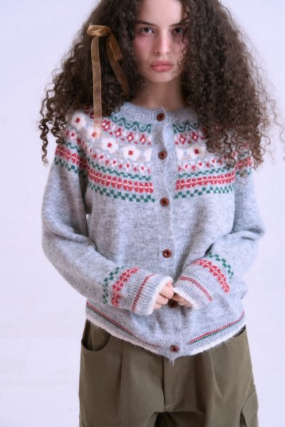 CANDY CARDIGAN (GREY)