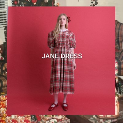 JANE DRESS (RED)
