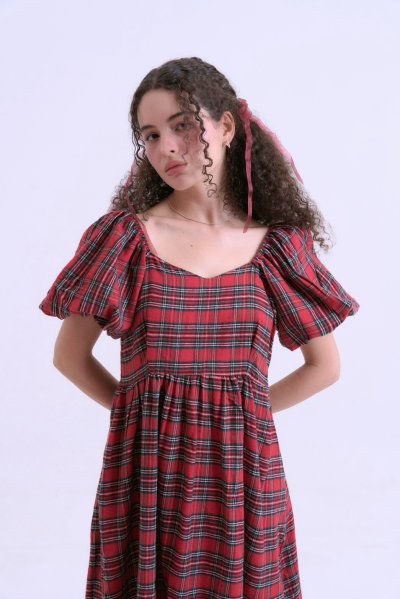 KATIE DRESS (RED)