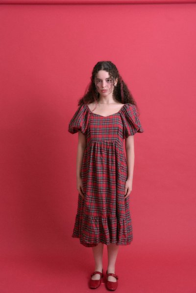KATIE DRESS (RED)