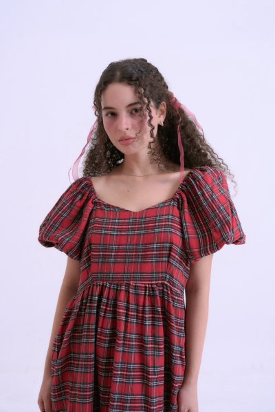 KATIE DRESS (RED)