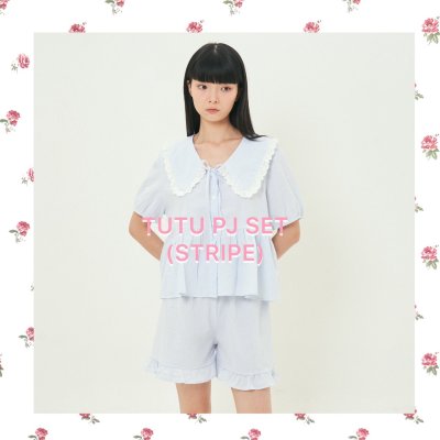 TUTU STRIPE SHORT SET