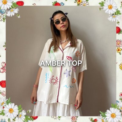 AMBER TOP (CREAM)