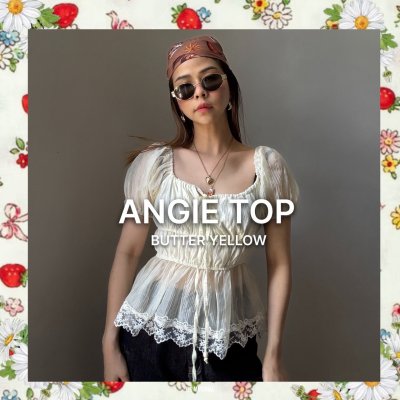 ANGIE TOP (BUTTER YELLOW)