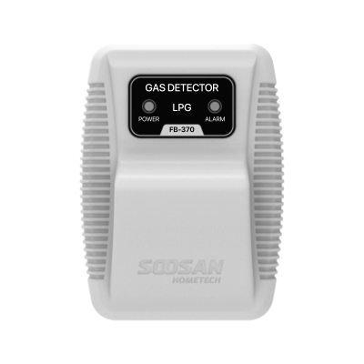 เครื่องเตือนแก๊สรั่ว Gas Detector SOOSAN HOMETECH รุ่น FB-370 สำหรับแก๊ส LPG