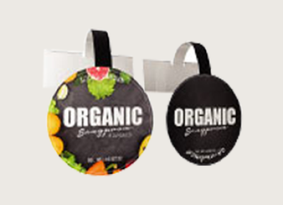 ป้ายเด้ง 8x8 cm. (ขั้นต่ำ 100 ชิ้น)