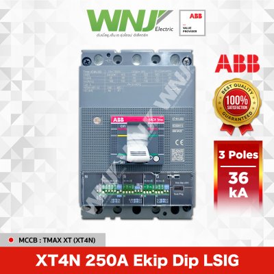 XT4N 250A Ekip Dip LSIG 3P
