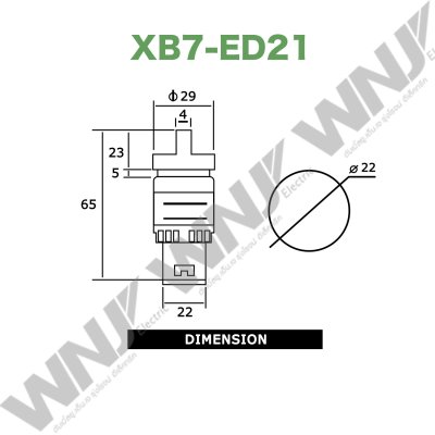 Selector Switch รุ่น XB7-ED21