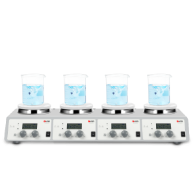 MS-H340-S4 LCD 4-Channel Digital Magnetic Hotplate Stirrer