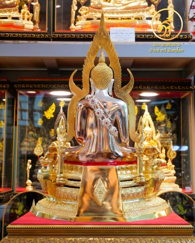 พระพทุธชินราช รุ่น เศรษฐีทวีศิลป์ ปี2568 ขนาดหน้าตัก 9 นิ้ว เเบบ 3 กษัตริย์