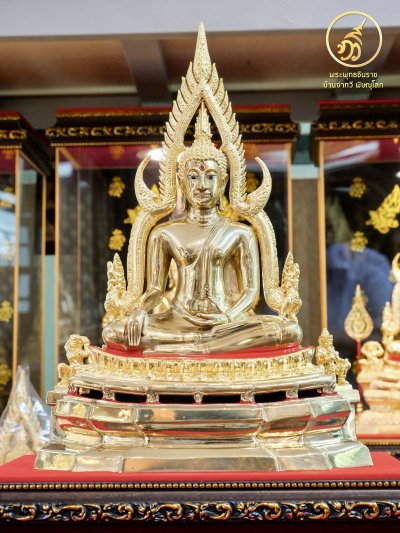 พระพุทธชินราช เนื้อทองทิพย์  ขนาดหน้าตัก 5.9 นิ้ว