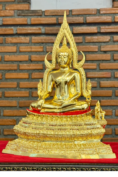 พระพุทธชินราช รุ่น ๖๕๖ ปี บารมีเทพตาปะขาว ปี2556 ขนาดหน้าตัก 9 นิ้ว