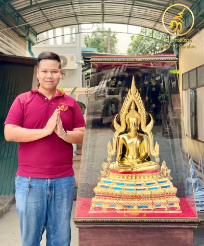 พระพุทธชินราช ขนาดหน้าตัก 16 นิ้ว พิมพ์ฐานลาย