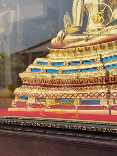 พระพุทธชินราช ขนาดหน้าตัก 16 นิ้ว พิมพ์ฐานลาย