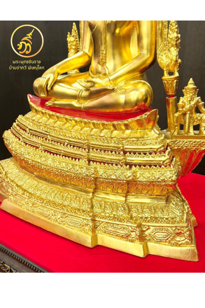พระพุทธชินราช รุ่น ๖๕๖ ปี บารมีเทพตาปะขาว ปี2556 ขนาดหน้าตัก 9 นิ้ว