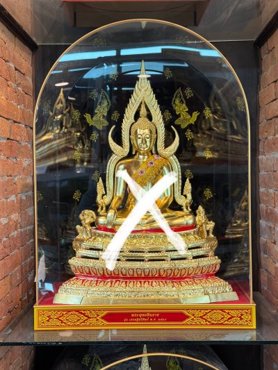 ตู้ครอบ รุ่น เศรษฐีทวีศิลป์ สำหรับพระ หน้าตัก 9 นิ้ว