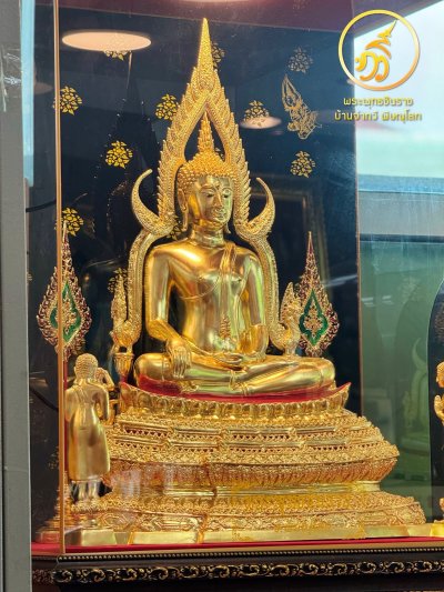 พระพุทธชินราช รุ่น ๖๕๖ ปี บารมีเทพตาปะขาว ปี2556 ขนาดหน้าตัก 9 นิ้ว
