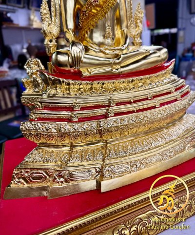 พระพุทธชินราช รุ่นเศรษฐี ปี2561 ขนาดหน้าตัก 9 นิ้ว