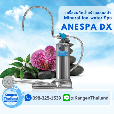ANESPA DX – Water purifier for shower and household use