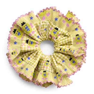 Character hair scrunchie