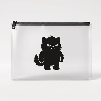 Character pocket zip folder