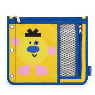Character pocket zip folder