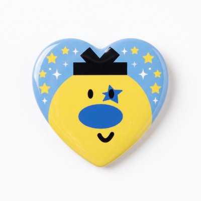 Pin Bage Heart shape