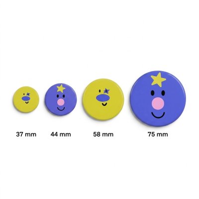Pin Bage Basic shape