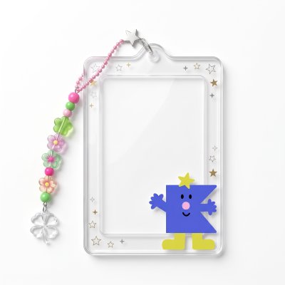 Keyring photo frame