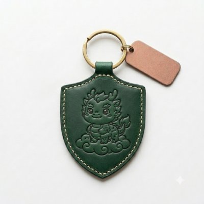 Leather Keychain