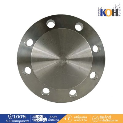 หน้าแปลนสแตนเลส BLIND Plate (Raised Face)