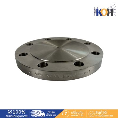 หน้าแปลนสแตนเลส BLIND Plate (Raised Face)