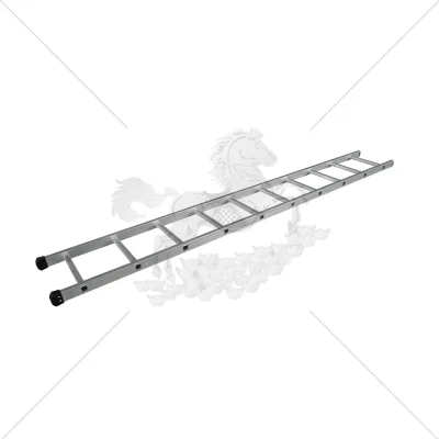 บันไดอลูมิเนียม Aluminium Ladder แบบตอนเดียวขั้นเหลี่ยม