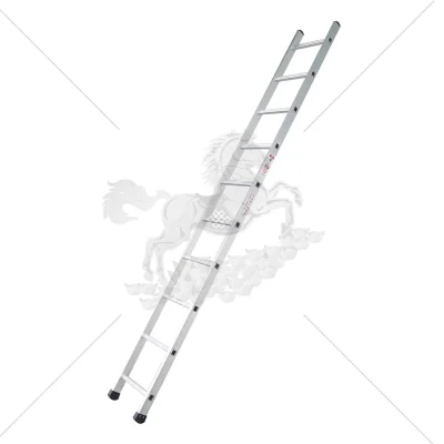 บันไดอลูมิเนียม Aluminium Ladder แบบตอนเดียวขั้นเหลี่ยม