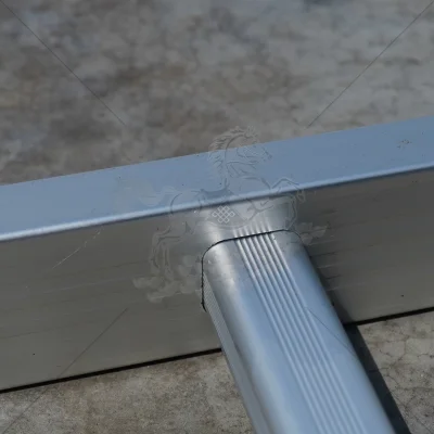 Aluminum Ladder, single step, square step