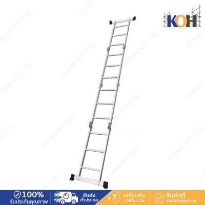 12-step ladder BAKI multi-purpose aluminum ladder, model 4x3