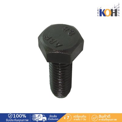 Hex Bolt 4.6 M8x75+N+2W