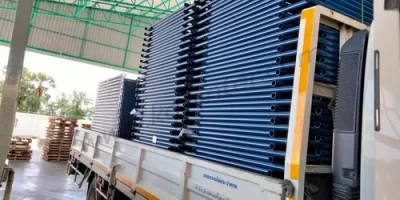 Steel scaffolding 1.70 m. Blue, complete set