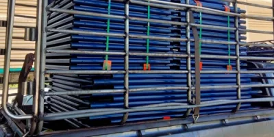 Steel scaffolding 1.70 m. Blue, complete set