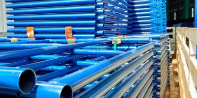 Steel scaffolding 1.70 m. Blue, complete set