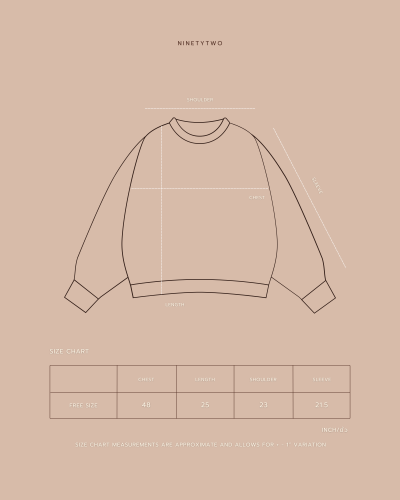 92 Sweater (You are your home)