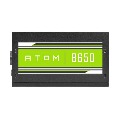 PSU (อุปกรณ์จ่ายไฟ) ANTEC ATOM B650 - 650W (80+BRONZE)