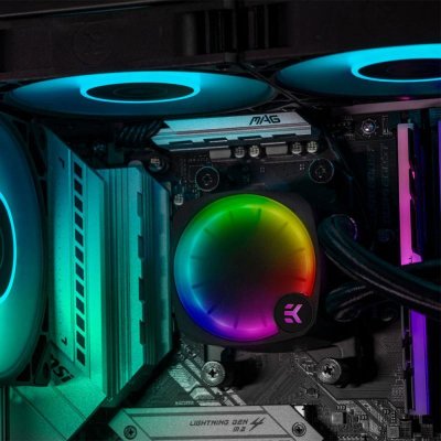 LIQUID COOLER (ชุดน้ำปิด) EK-NUCLEUS AIO CR240 LUX D-RGB
