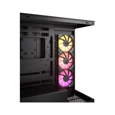 CASE (เคส) CORSAIR 3500X RGB TEMPERED GLASS (BLACK)(ATX) (2Y)