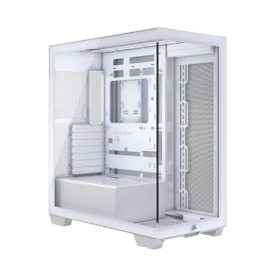CASE (เคส) CORSAIR 3500X TEMPERED GLASS (WHITE)(ATX) (2Y)