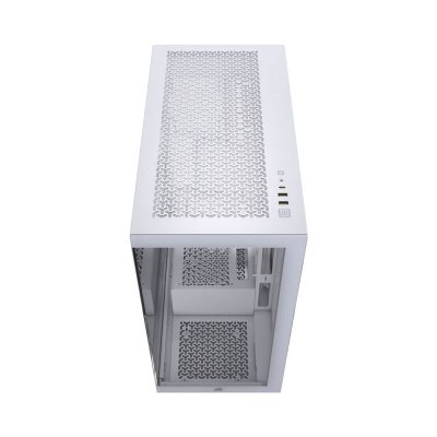 CASE (เคส) CORSAIR 3500X TEMPERED GLASS (WHITE)(ATX) (2Y)