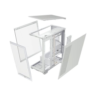 CASE (เคส) CORSAIR 3500X TEMPERED GLASS (WHITE)(ATX) (2Y)