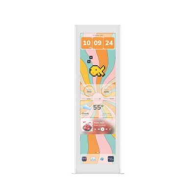 LCD UPGRADE (จอเสริมเคส) HYTE Y70 14.5 LCD TOUCH UPGRADE KIT (WHITE) (3Y)