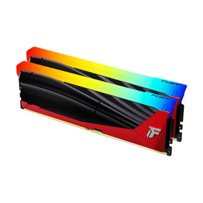 RAM (แรม) KINGSTON FURY RENEGADE 48GB (24x2) DDR5 8000MHz BLACK RGB (KF580C36RLAK2-48) (LT)
